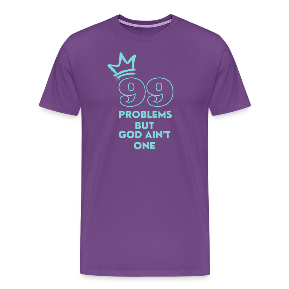 99 Problems Men’s Short Sleeve - purple