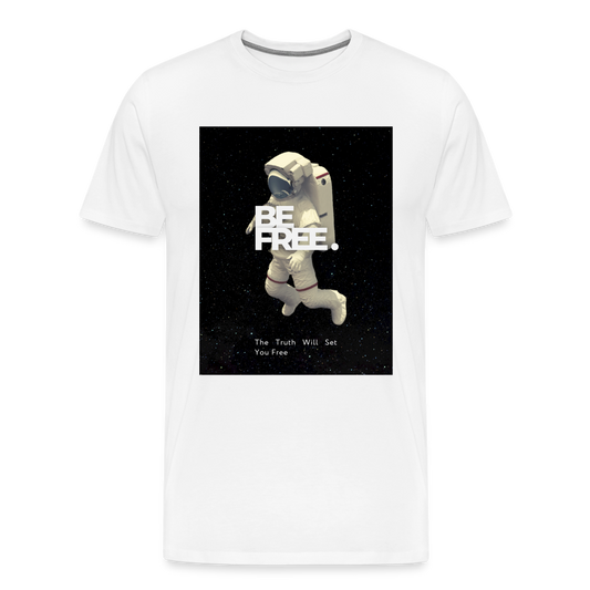 Be Free ⭐️ Men’s Short Sleeve T-shirt - white