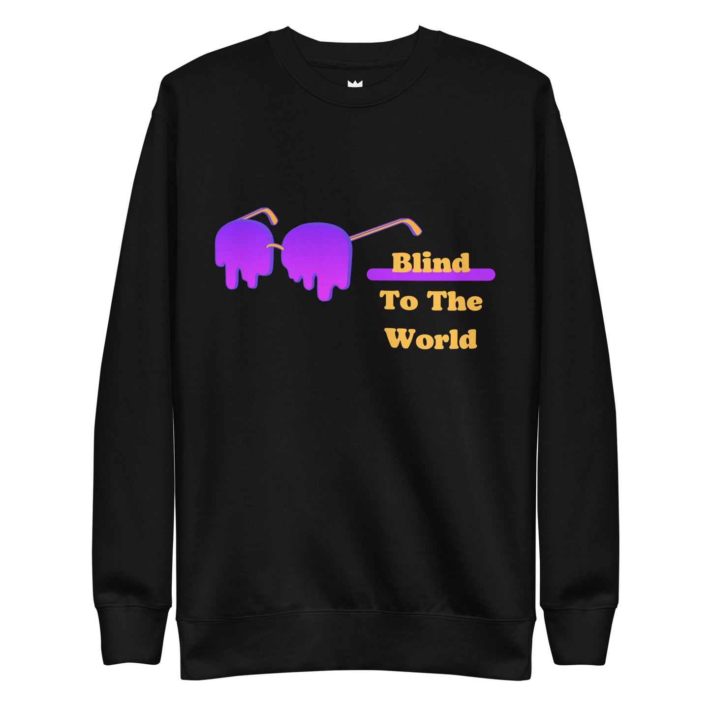 Alabanza Blind To The World Unisex Crew Sweatshirt