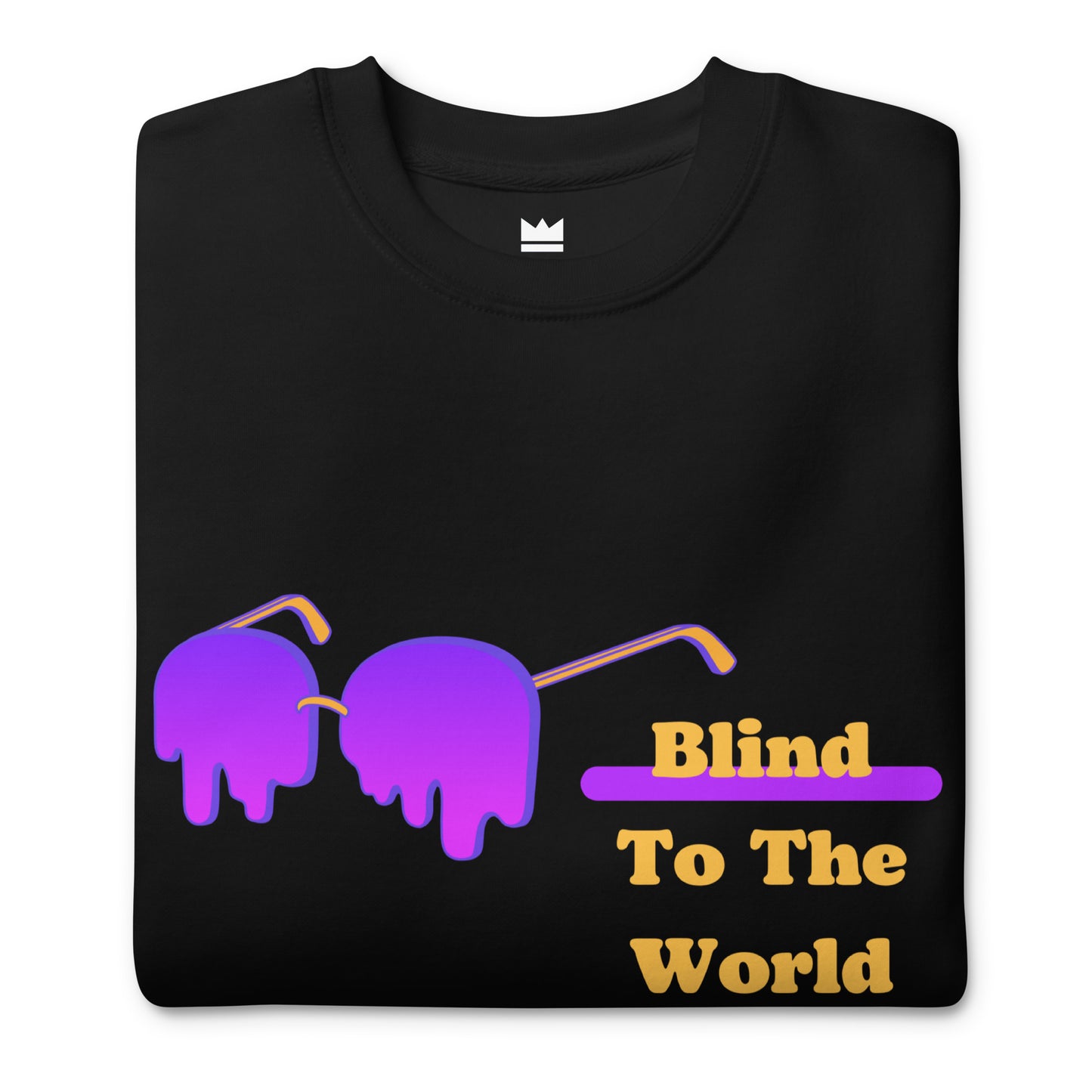 Alabanza Blind To The World Unisex Crew Sweatshirt