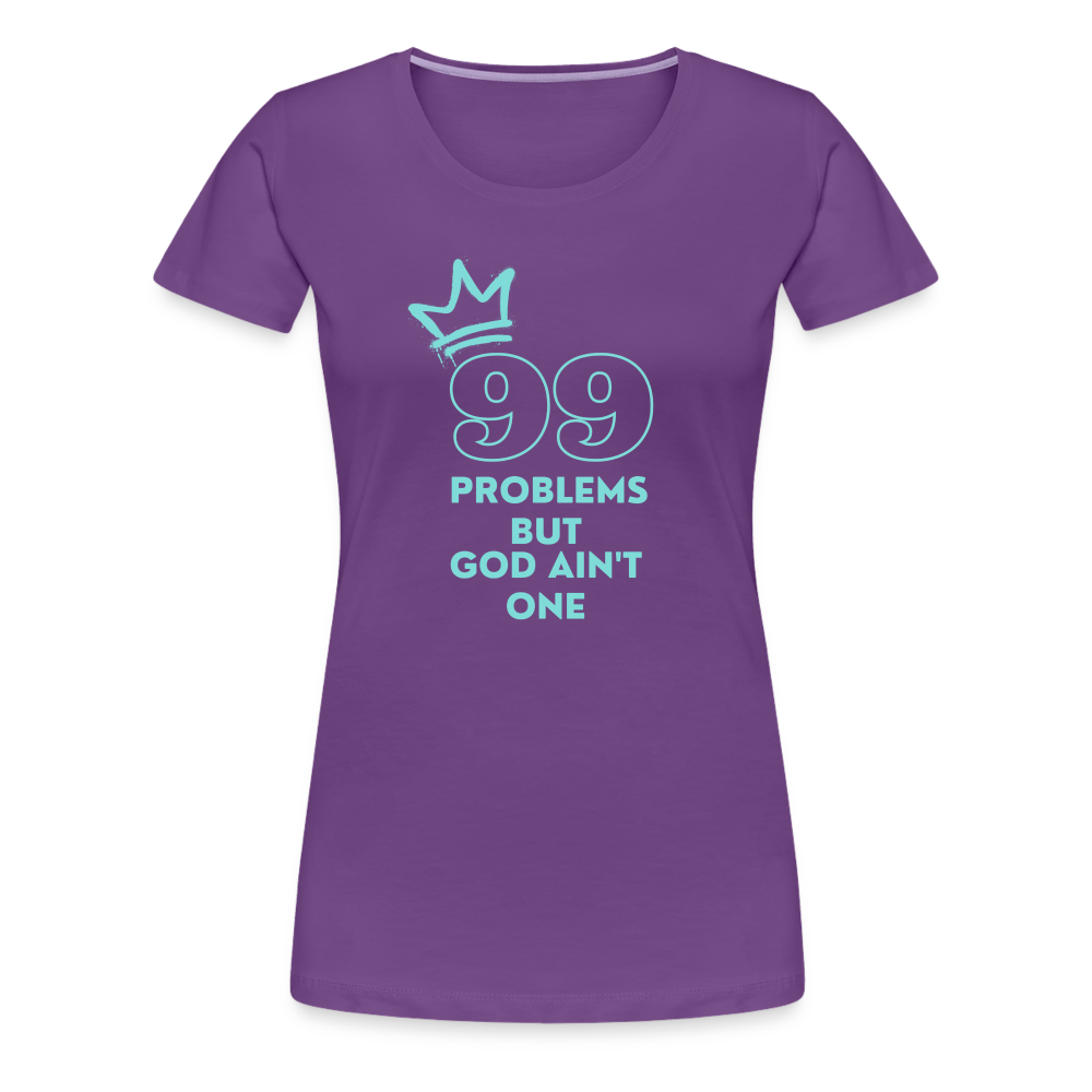 99 Problems: Ladies’ Short Sleeve - purple