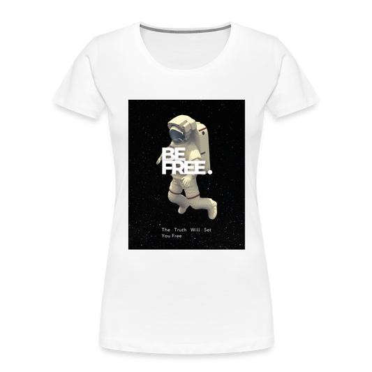 Be Free Ladies’ ⭐️ Short Sleeve T-shirt - white