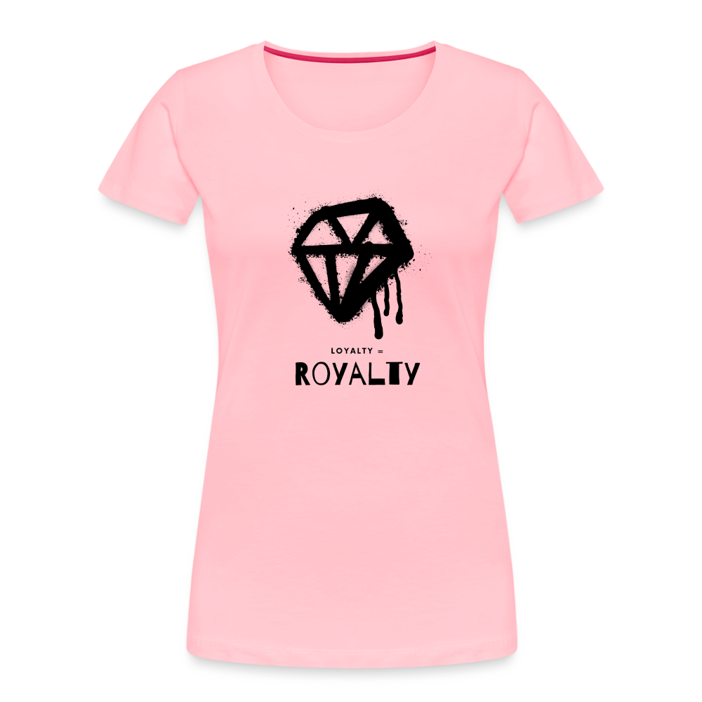 Royalty = Loyalty Ladies' Short Sleeve - pink