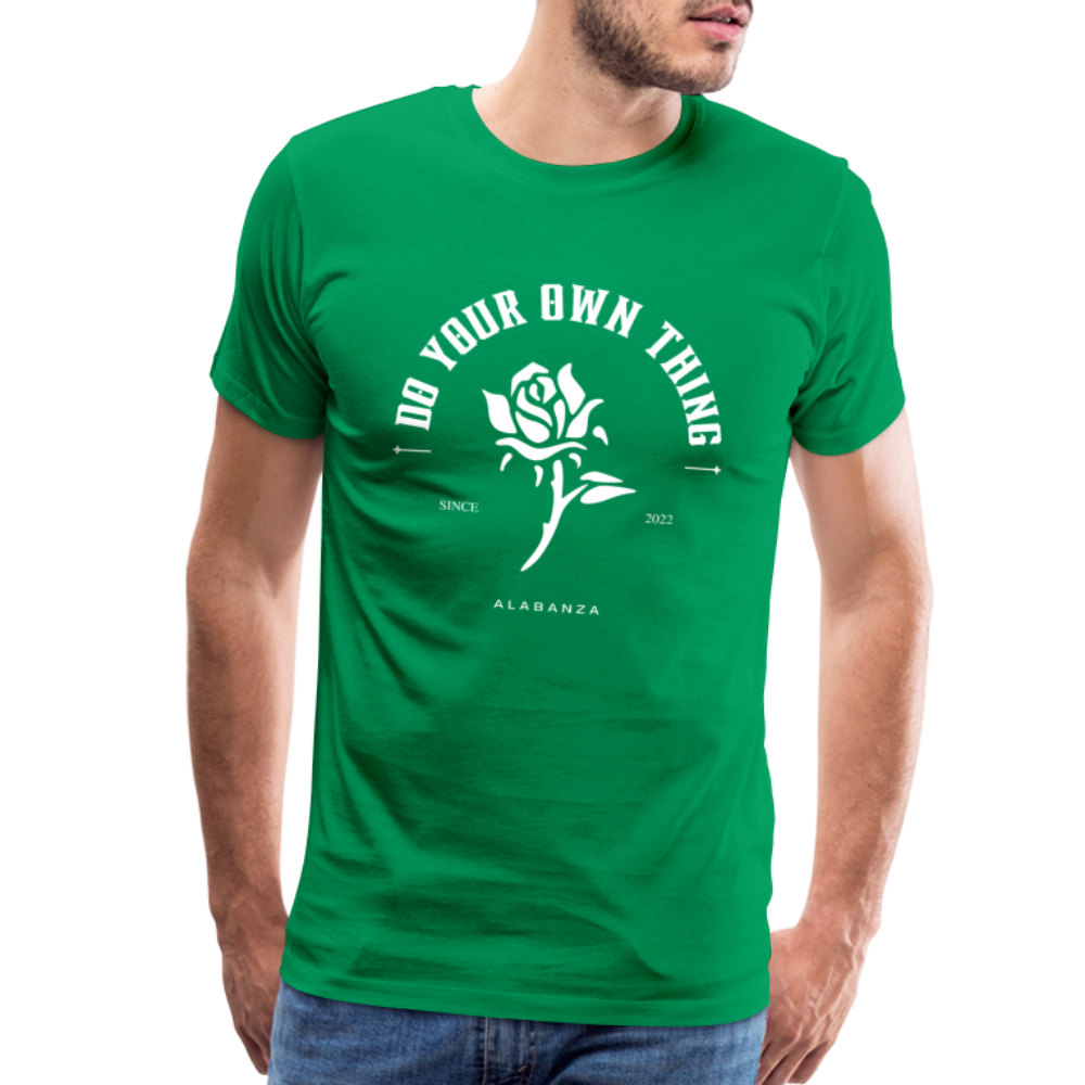 Do Your Own Thing Men’s Short Sleeve - kelly green