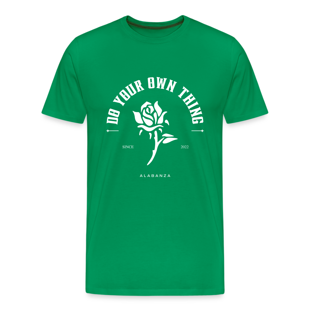 Do Your Own Thing Men’s Short Sleeve - kelly green