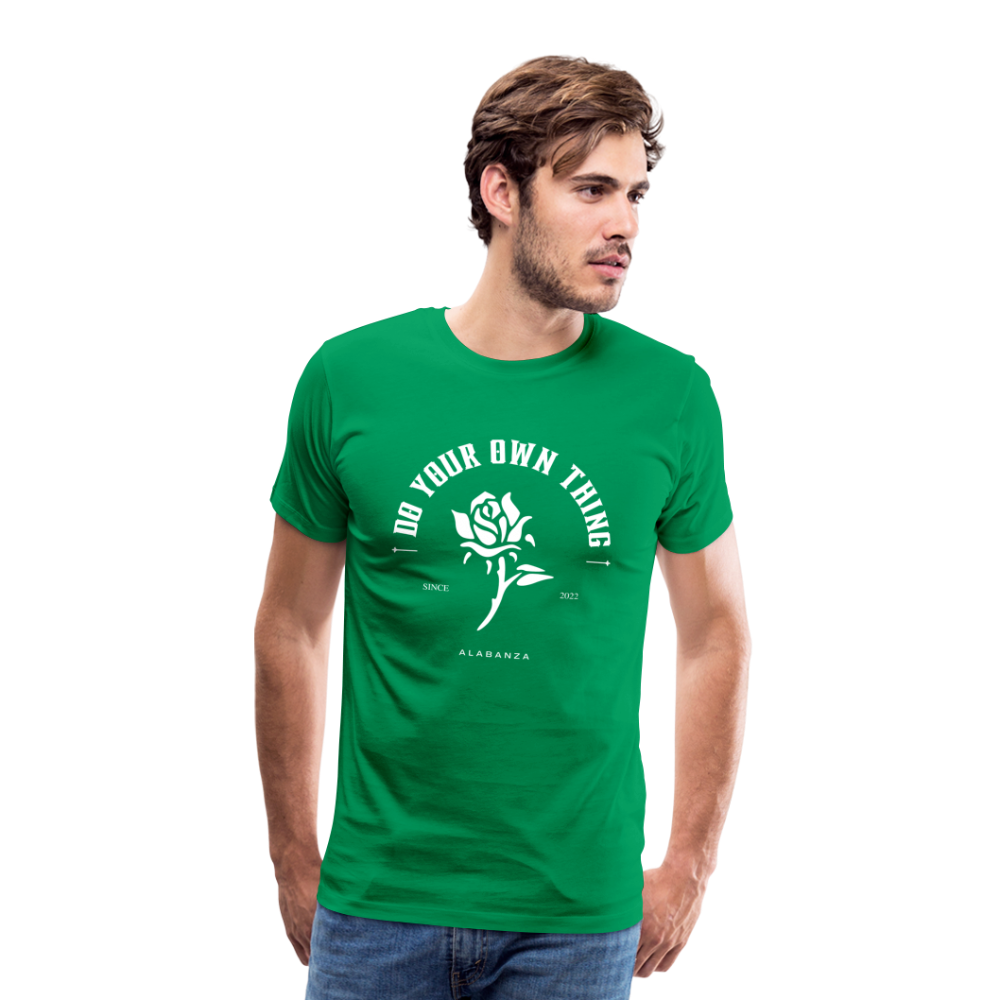 Do Your Own Thing Men’s Short Sleeve - kelly green