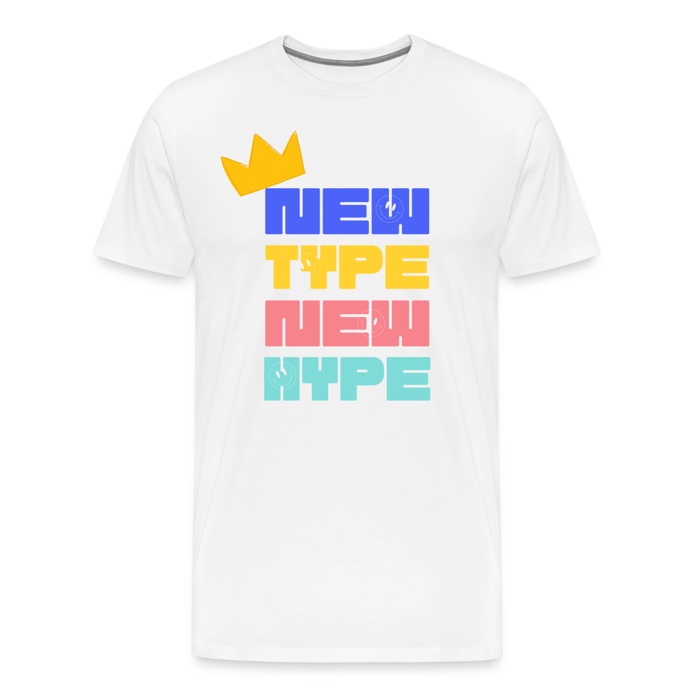 New Type New Hype Men’s Short Sleeve - white