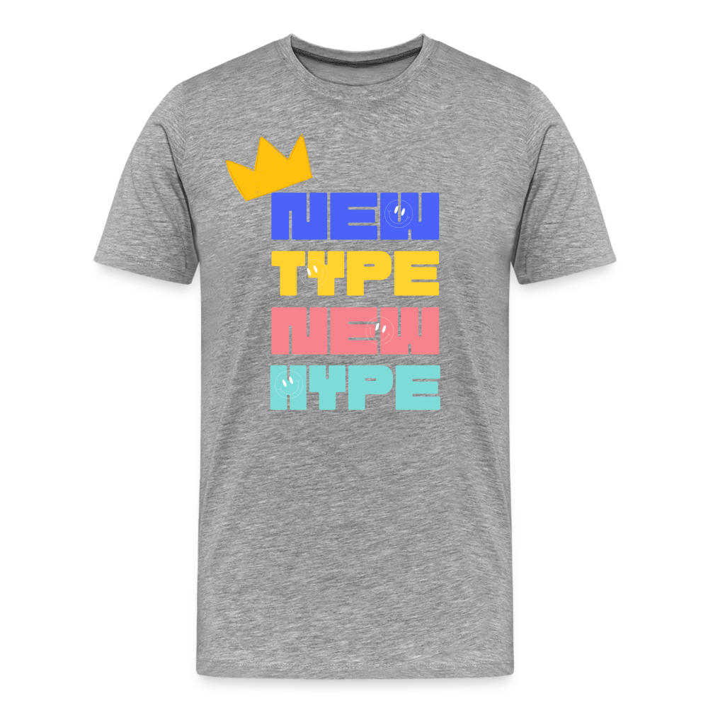 New Type New Hype Men’s Short Sleeve - heather gray