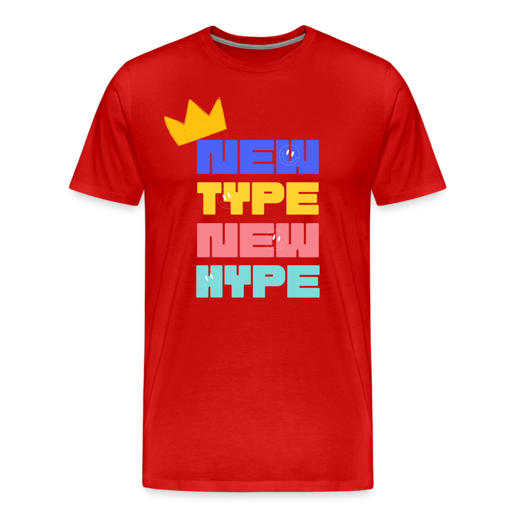 New Type New Hype Men’s Short Sleeve - red