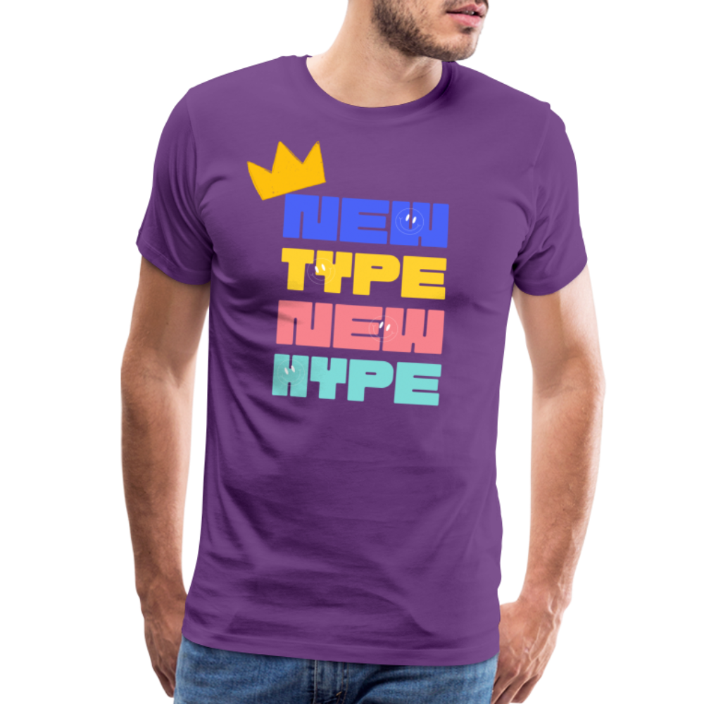 New Type New Hype Men’s Short Sleeve - purple