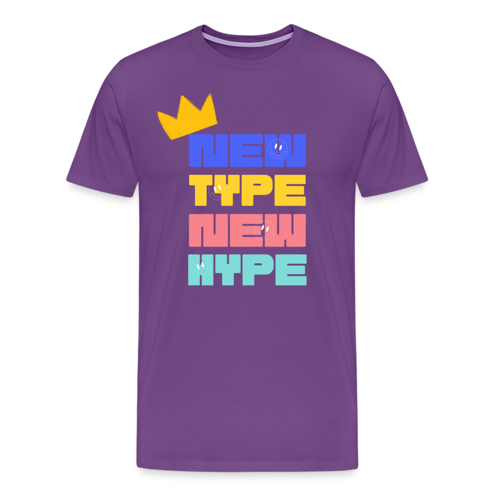 New Type New Hype Men’s Short Sleeve - purple