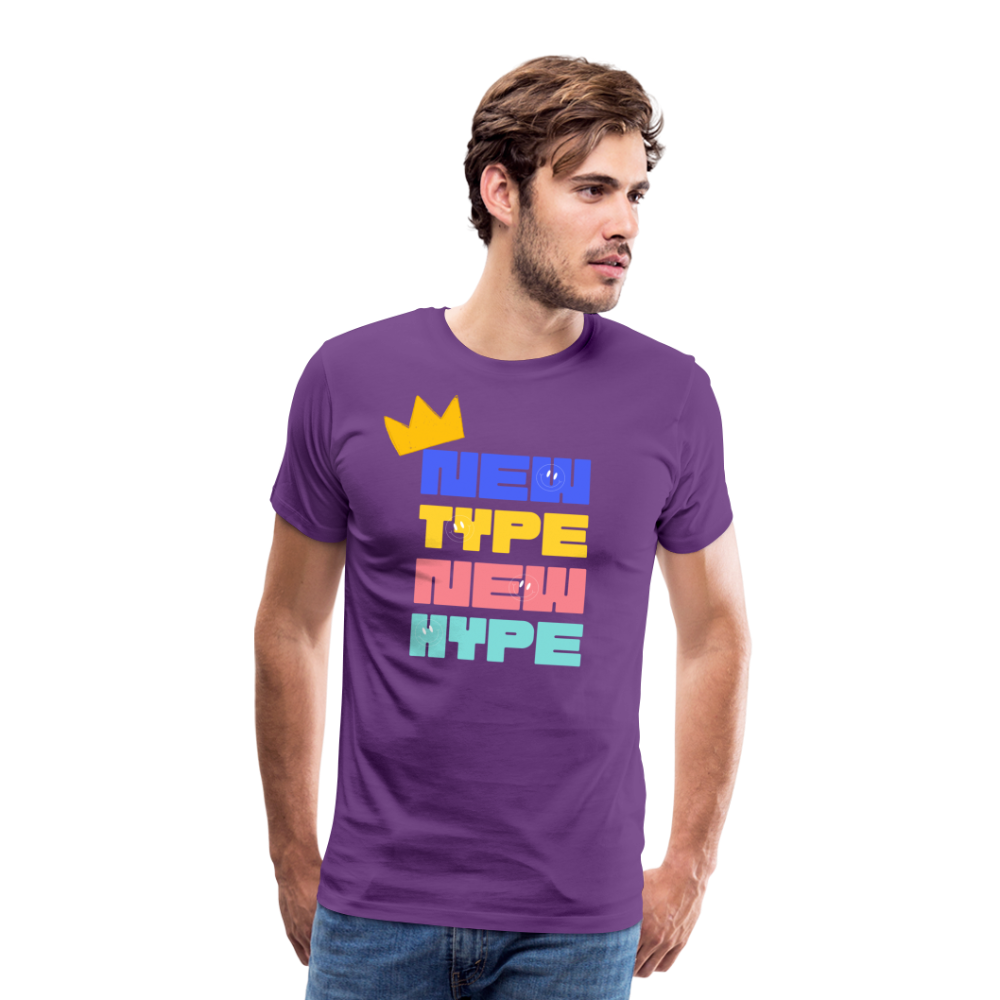 New Type New Hype Men’s Short Sleeve - purple