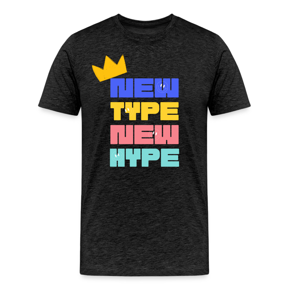 New Type New Hype Men’s Short Sleeve - charcoal grey