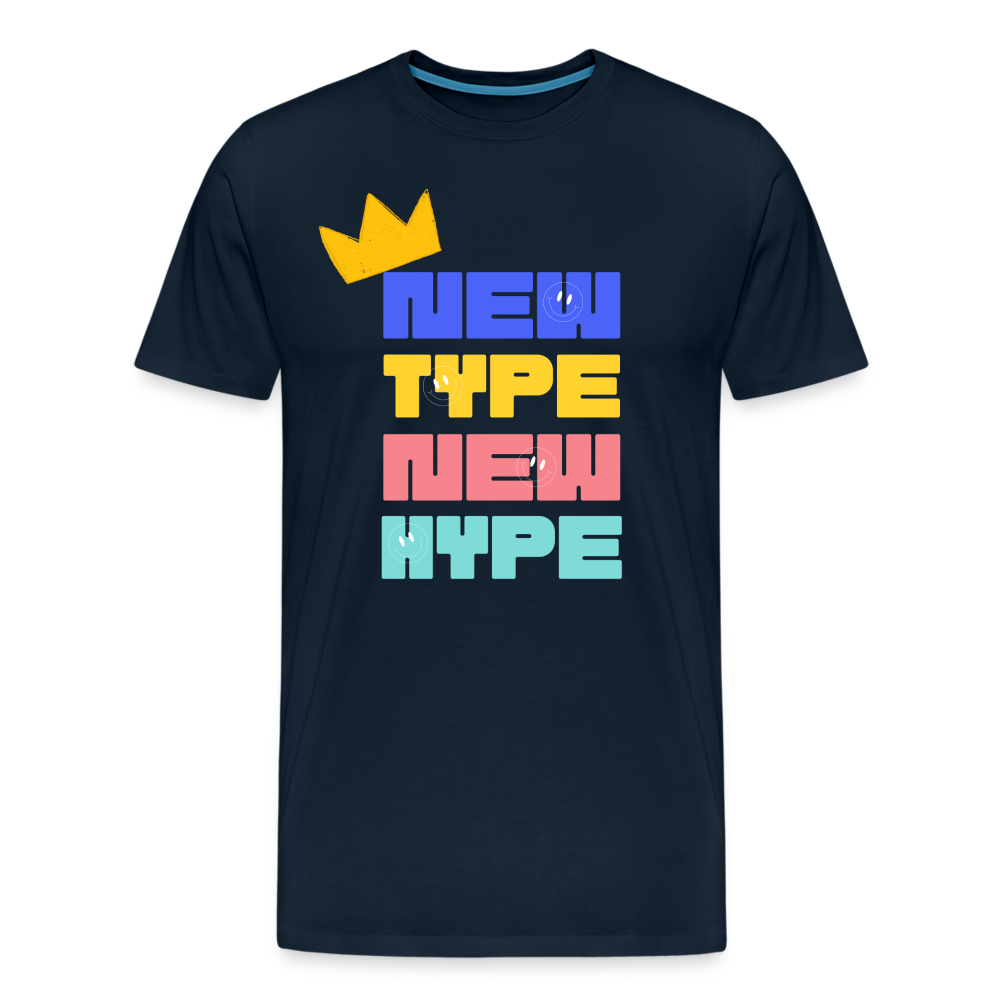 New Type New Hype Men’s Short Sleeve - deep navy