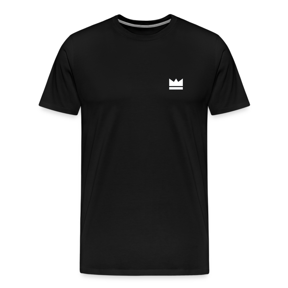 Small Logo But Huge Impact! Men’s Short Sleeve - black