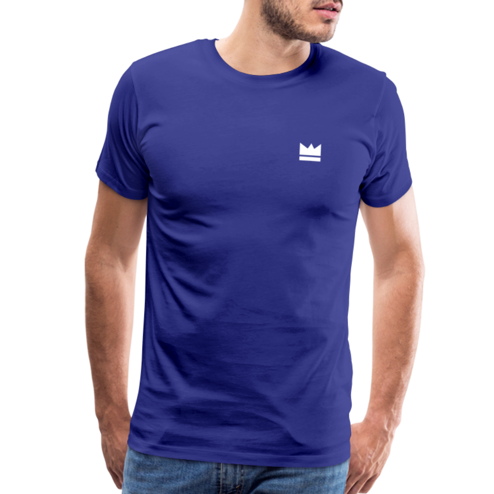 Small Logo But Huge Impact! Men’s Short Sleeve - royal blue