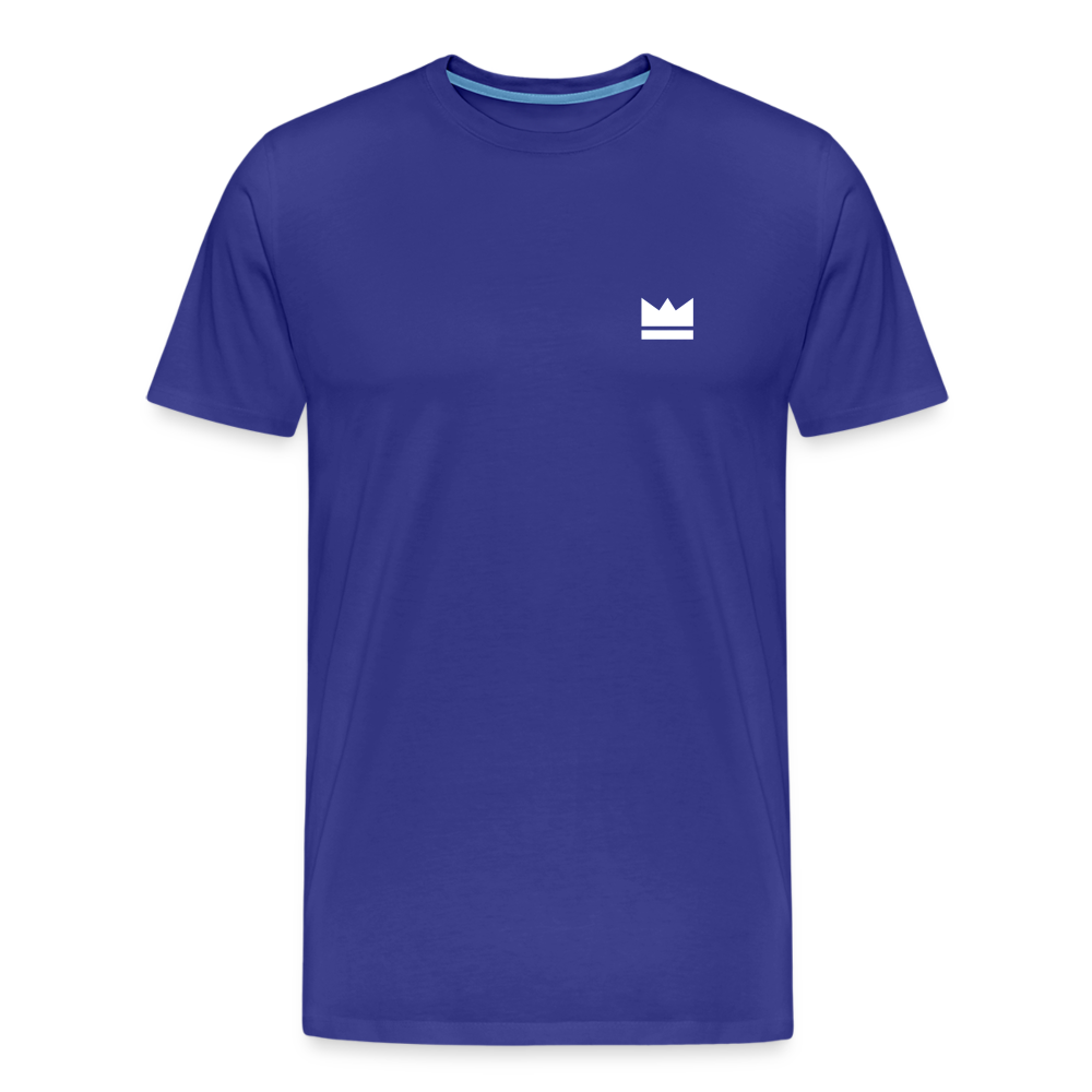 Small Logo But Huge Impact! Men’s Short Sleeve - royal blue