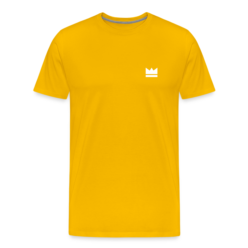 Small Logo But Huge Impact! Men’s Short Sleeve - sun yellow