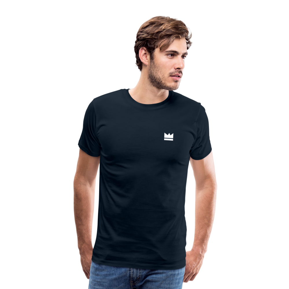 Small Logo But Huge Impact! Men’s Short Sleeve - deep navy