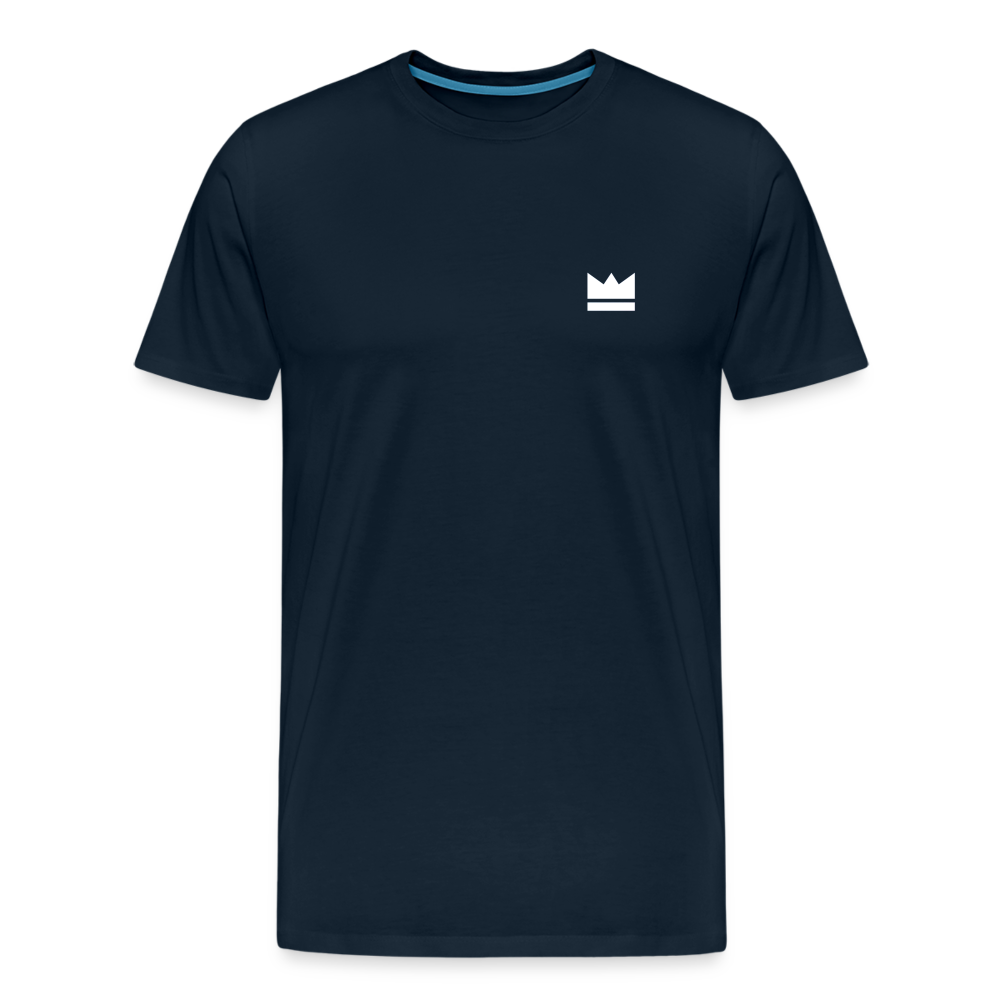 Small Logo But Huge Impact! Men’s Short Sleeve - deep navy