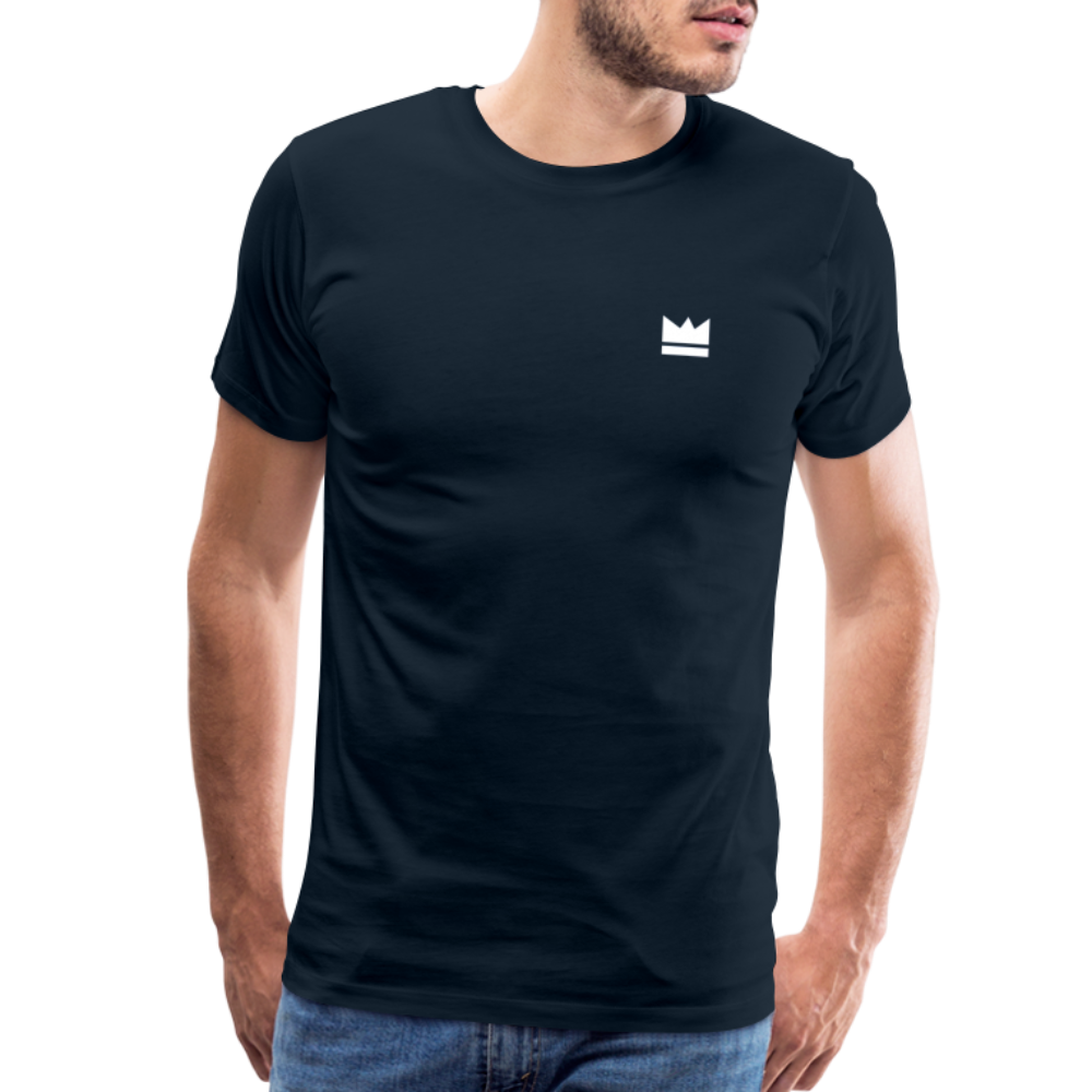 Small Logo But Huge Impact! Men’s Short Sleeve - deep navy