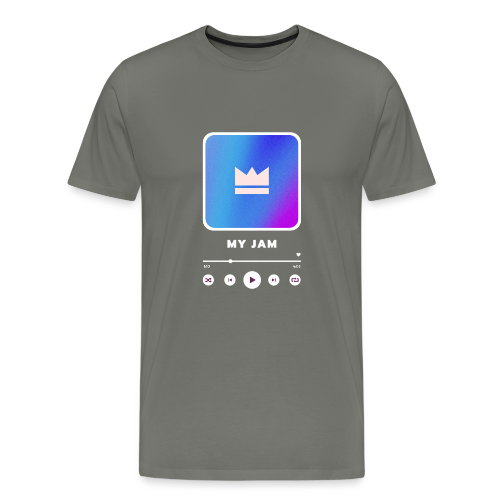 My Jam 🎶 Men’s Short Sleeve T-shirt - asphalt gray