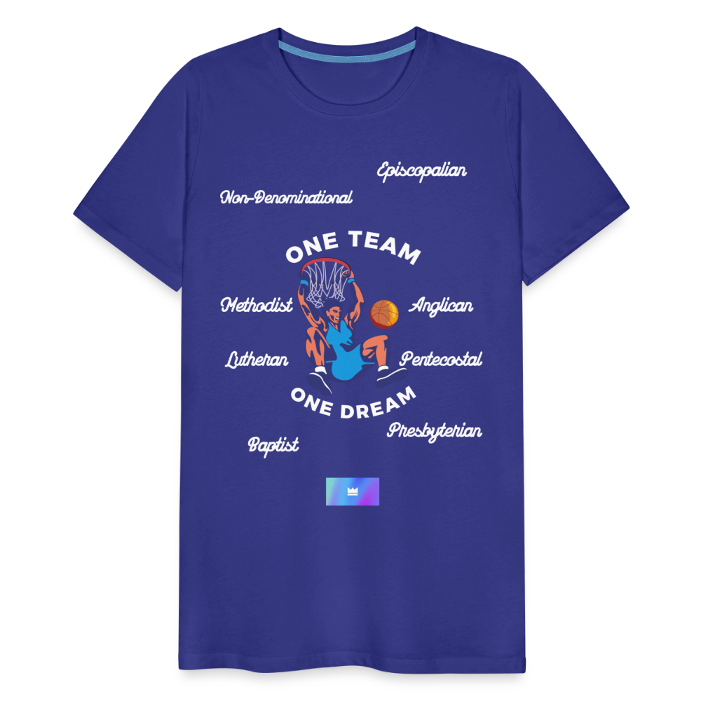 One Team Men’s Short Sleeve T-shirt - royal blue