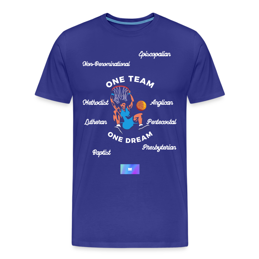 One Team Men’s Short Sleeve T-shirt - royal blue