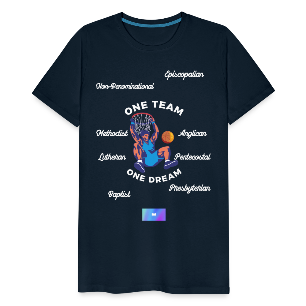 One Team Men’s Short Sleeve T-shirt - deep navy