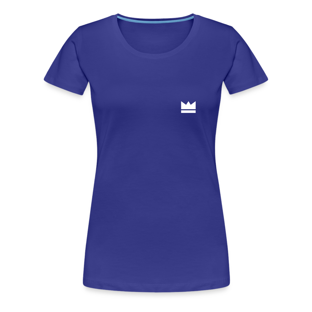 Small Logo But Huge Impact! Ladies' Short Sleeve - royal blue