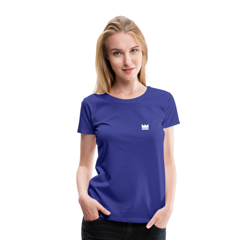 Small Logo But Huge Impact! Ladies' Short Sleeve - royal blue