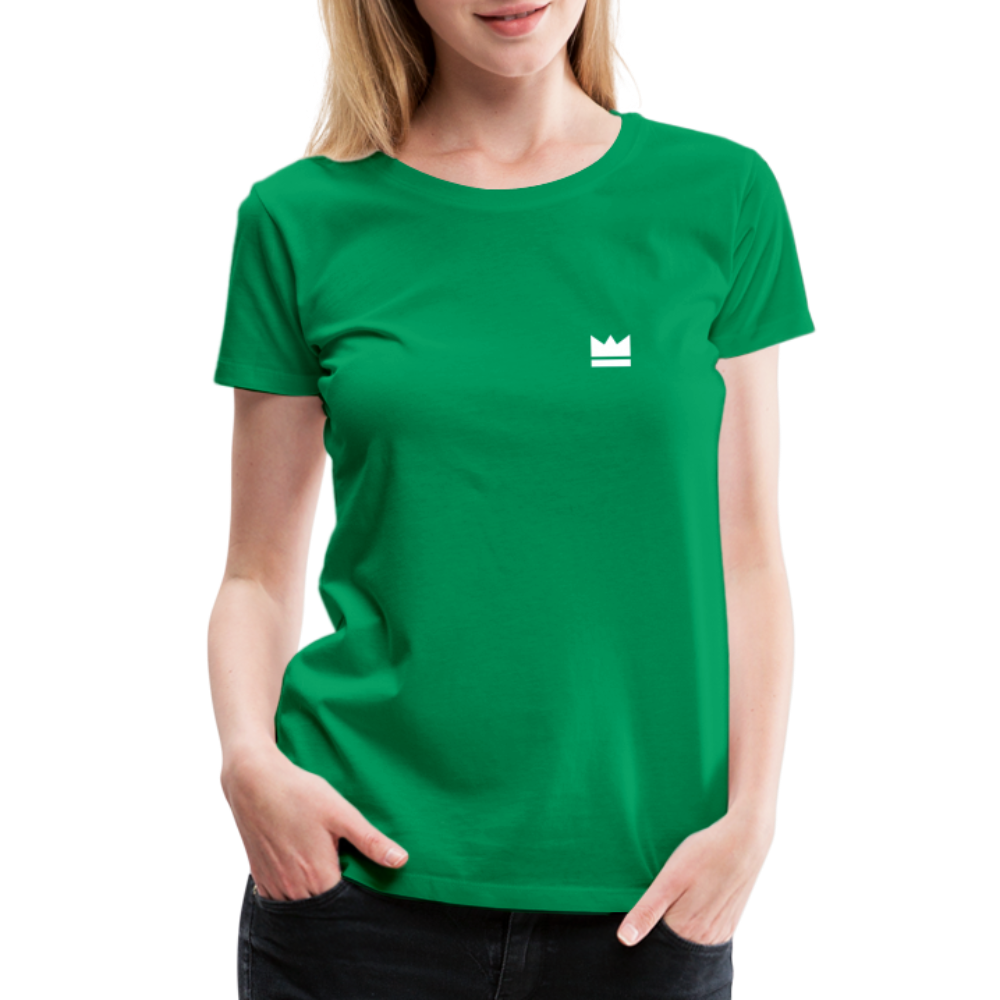 Small Logo But Huge Impact! Ladies' Short Sleeve - kelly green