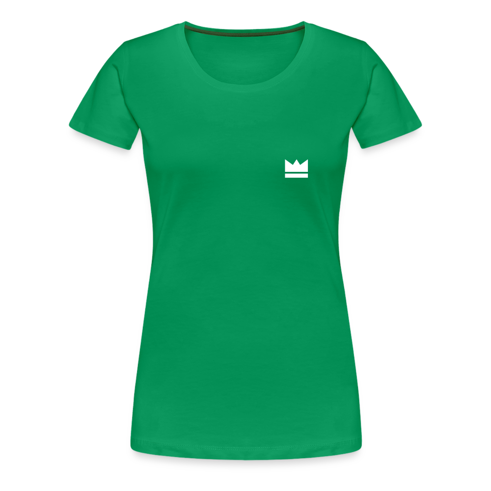 Small Logo But Huge Impact! Ladies' Short Sleeve - kelly green